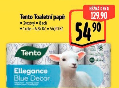 Toaletní papír 3vrstvý Tento