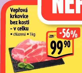 Vepřová krkovice bez kosti