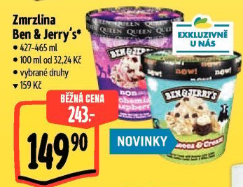 Zmrzlina v kelímku Ben&amp