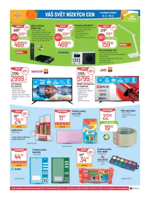 akční leták Globus 12.2.2025-18.2.2025