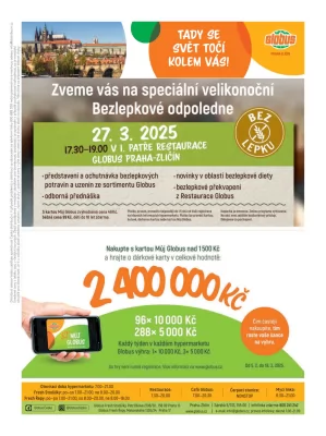 akční leták Globus 12.2.2025-18.2.2025