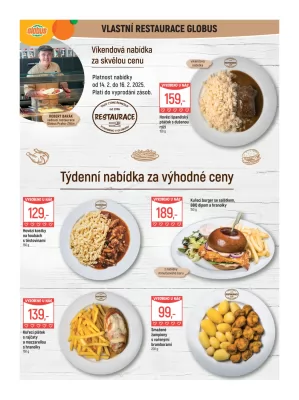 akční leták Globus 12.2.2025-18.2.2025