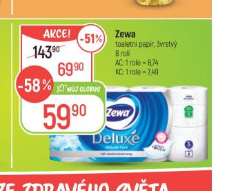 Zewa toaletní papír