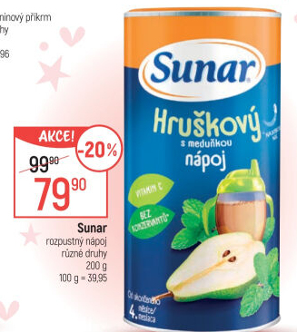 Instantní nápoj Sunar