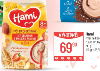 Kaše mléčná Hami