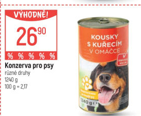 Konzerva pro psy Korrekt