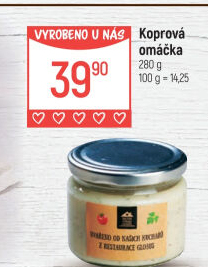 Koprová omáčka Globus