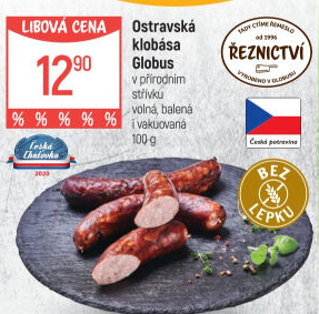 Ostravská klobása Globus