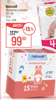 Podložky přebalovací Natuvell