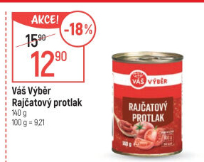 Rajčatový protlak Váš Výběr