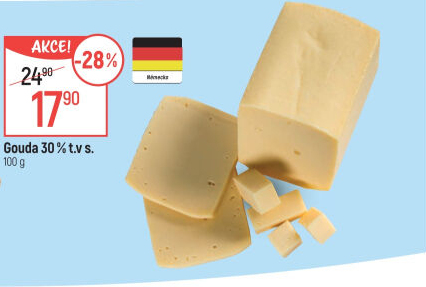 Sýr Gouda 30%