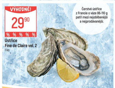 Ústřice velká Fine de Claire