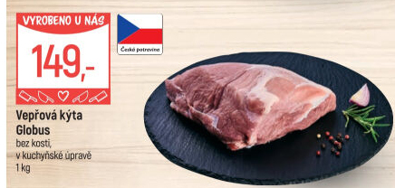 Vepřová kýta bez kosti Globus