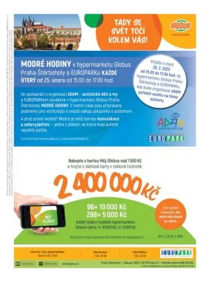 akční leták Globus 12.2.2025-18.2.2025