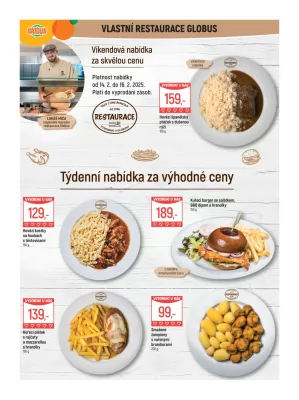 akční leták Globus 12.2.2025-18.2.2025