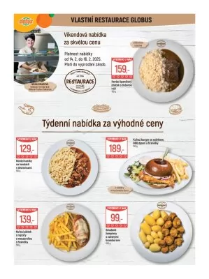 akční leták Globus 12.2.2025-18.2.2025