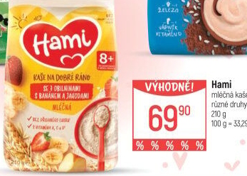 Kaše mléčná Hami