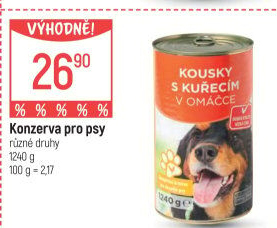 Konzerva pro psy Korrekt