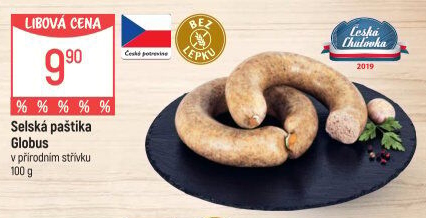 Paštika selská Globus