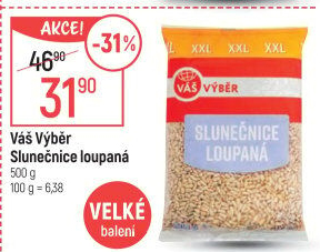 Slunečnice loupaná Váš Výběr