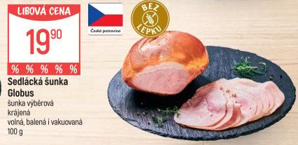 Šunka sedlácká výběrová Globus