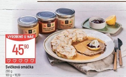 Svíčková omáčka Globus