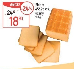 Sýr Eidam uzený 45%