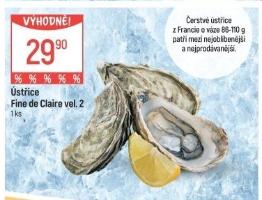 Ústřice velká Fine de Claire