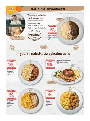 akční leták Globus 12.2.2025-18.2.2025