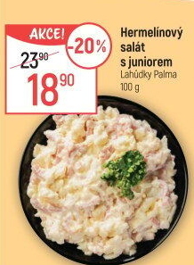 Hermelínový salát s juniorem