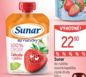 Kapsička do ručičky Ovocný příkrm Sunar