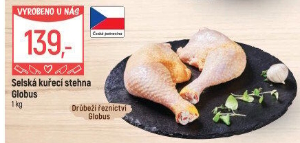 Selská kuřecí stehna Globus