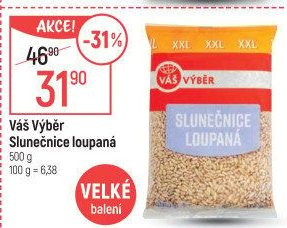 Slunečnice loupaná Váš Výběr