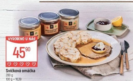 Svíčková omáčka Globus