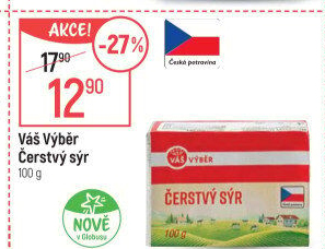 Sýr čerstvý Váš Výběr