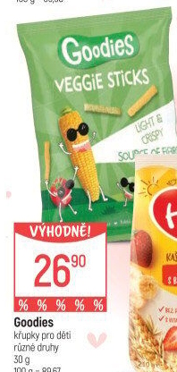 Tyčinky zeleninové Goodies