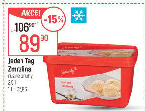 Zmrzlina ve vaničce Jeden Tag