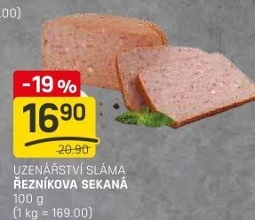 Řezníkova sekaná Sláma