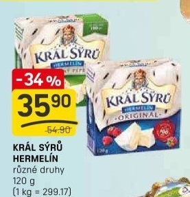 Sýr Hermelín Král sýrů