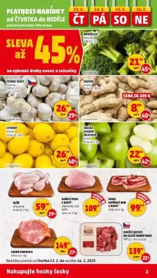 akční leták Penny Market 13.2.2025-19.2.2025