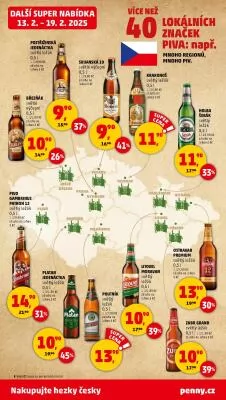 akční leták Penny Market 13.2.2025-19.2.2025