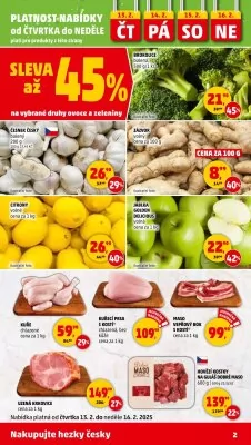 akční leták Penny Market 13.2.2025-19.2.2025