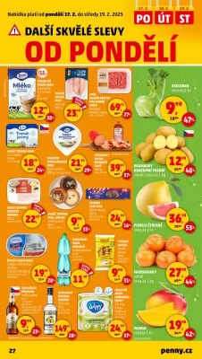 akční leták Penny Market 13.2.2025-19.2.2025