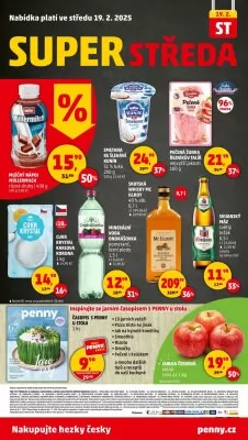 akční leták Penny Market 13.2.2025-19.2.2025