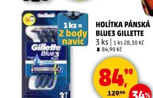 Jednorázová holítka pánská Gillette Blue3