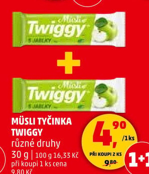Müsli tyčinka Twiggy
