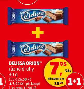 Oplatky celomáčené Delissa Orion