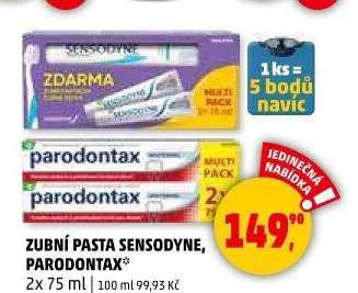 Pasty na zuby Parodontax
