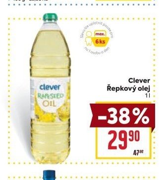 Clever Řepkový olej
