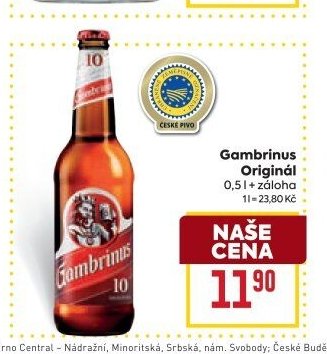 Gambrinus Originál